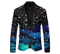 Generisch Chaqueta de traje para hombre de graffiti, chaqueta de traje, chaqueta de traje Funky, traje de neón, blazer de colores neón, chaqueta Lgbt Pride del mes del orgullo, chaqueta para hombre