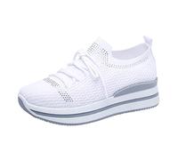 Generisch Chaussure Cuisine de Running Femme Homme Impermeable Basquet Basket Femme Antidérapantes Chaussure Fitness de Marche Chaussures Mode et Sport 01, Blanco, 41 EU