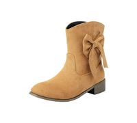 Generisch Chelsea Boots - Botas clásicas para mujer, botines de caña corta, antideslizantes, para el tiempo libre, botas bajas, botas bajas, botas medias, botas de tobillo y tobillo, otoño corto