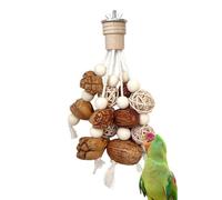 Generisch Chew Toys for Birds,Cockatiel Boredom Relief - Cockatiel Enrichment Toys | for Macaw Conure Pet Parents Animal Lovers Trainers Shelters Zoo Aviaries Living Room Bedroom Study Home