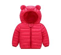 Generisch Chicas Chándal Bebé Chaqueta Gruesa Abrigo Al Aire Libre Con Niño A Prueba Viento Niños Abrigo Chaqueta Niños Primavera 86, rojo, 12-18 meses
