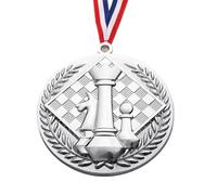 Generisch Children & Youth Award Medals | Metal, 6,5 x 0,4 cm / 2,56 x 0,16 pulgadas, lámina dorada de un lado | Chess, Go, Sports Competition Medals, School Sports Day | Cordón de color