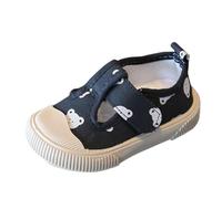 Generisch Children's Toddler Shoes Antislip Light Comfortable Shoes Zapatillas de estar por casa para niño (negro, 28 Toddler)
