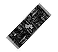 Generisch Christian Prayer Shawl | Religious Wrap Scripture Wrap | Breathable Scripture Wrap | Bufanda de verso de la Biblia | 27,5 x 70,8 pulgadas suave | Para madres de Navidad, Worship Study Church