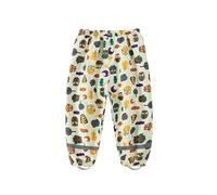 Generisch Chubasquero infantil Softshell impermeable pantalón ligero exterior 2-12, 05#_beige, 2-3 años