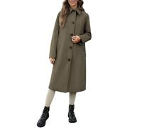 Generisch Chubasquero para mujer, resistente al agua, transpirable, chubasquero con capucha, manga larga, cortavientos, otoño, exterior, verano, forro, chaqueta de primavera, cortavientos, chaqueta de