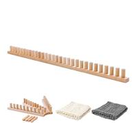 Generisch Chunky Blanket Loomss, Mano Manta Tejida Marco Marco Marco Crochet Marco de Madera para Mantas de Punto Gruesas, Kit de Loom Ajustable para Principiantes Mujeres Adolescentes