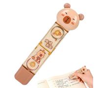 Generisch Cinta correctora blanca, de secado rápido y lindo, rollo de cinta adhesiva de 2 lados, para estudiantes en escuela de arte y clase, niñas, principiantes, adultos avanzados