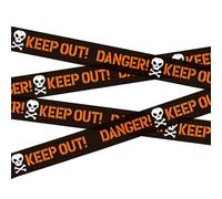 Generisch Cinta de advertencia de Halloween, cinta de advertencia de Halloween, señal de seguridad, cinta adhesiva de Halloween, cinta de peligro de Halloween, cinta de advertencia de escena de crimen