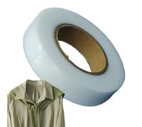 Generisch Cinta de tela para dobladillos y fijación de textiles, cinta adhesiva de doble cara para ropa, reutilizable y adhesiva, solución rápida, mancha de lino fijable con , para reparación
