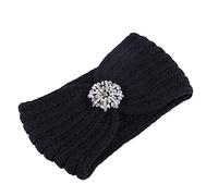 Generisch Cinta para el pelo para hombre, diseño de equipo de fútbol, Negro , Talla única