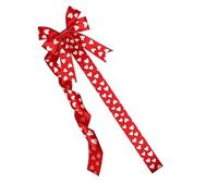 Generisch Cintas de armario - 24,9 cm Corazón romántico rojo y decoración del hogar, San Valentín Gabinete lazos | Para familia, amigos, bodas, dormitorio, casa, pasillo, vacaciones, cumpleaños