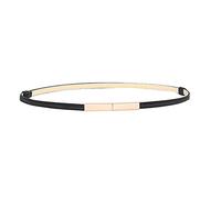Generisch Cinturón elástico para mujer, ajustable, elegante, versátil, con guante, 3 dedos, D, Talla única