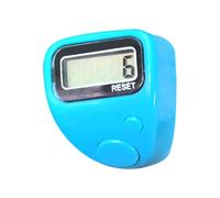 Generisch Clicker Contatore A - Strumento Silenzioso Per Sport Outdoor Anello Design Compatto Indossabile LCD - Per Biblioteca Lavoro A Maglia Uncinetto Pesca Campeggio Escursionismo