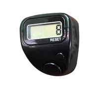 Generisch Clicker Contatore A - Strumento Silenzioso Per Sport Outdoor Anello Design Compatto Indossabile LCD - Per Biblioteca Lavoro A Maglia Uncinetto Pesca Campeggio Escursionismo