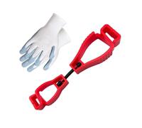 Generisch Clips para guantes, resistente y con dos clips, para la seguridad de los trabajadores de la construcción, no más guantes perdidos