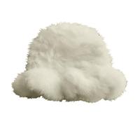 Generisch Cloud Fisherman Hat Women's Autumn and Winter Head Cap Plush Cold Warm Pot Hat Jagdhut, beige, Talla única