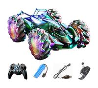 Generisch Coche de acrobacias de gestos - Vehículo de acción teledirigido | - Recargable diseño robusto con reconocimiento de gestos y acrobacias para niños y adolescentes