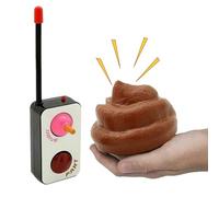 Generisch Coche de Caca teledirigido - Coche de Caca Bruto Realista - Taburete de simulación Juguete Halloween April Fools Day Fake OOP Prank Toy