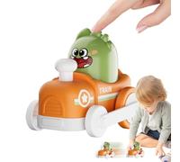 Generisch Coche de juguete de retracción de oso - Coche de tracción | Juego de impresión interactiva Vehículo Juguetes,Para Niños y Dormitorio Hogar Viajar Aula Preescolar Vacaciones Cumpleaños