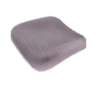 Generisch Cojín de asiento de coche, cojín de asiento de vehículo, 17,72 x 17,72 pulgadas, difuminado, cálido, cómodo, algodón suave, no deslizante, protector de silla de coche, para asientos