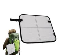 Generisch Cojín de asiento para estadio - Alfombrilla de suelo compacta | con clip de mosquetón portátil | para senderismo, picnic, viajes, avión, eventos deportivos, césped, parque, suelo mojado