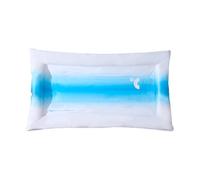 Generisch Cojín de gel refrescante para mascotas, alfombrilla de refrigeración para mascotas, manta transpirable para mascotas, artículo para mascotas cálido en el parque, coche, excursión, balcón