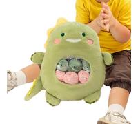 Generisch Cojín de peluche con forma de animal - Juguete de animales abrazados | Cojín de peluche con peso para niños | Juguetes de peluche | Decoración creativa de habitación para cama, sofá, coche