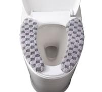 Generisch Cojín para asiento de inodoro, lavable, almohadilla protectora extra gruesa para asiento de inodoro, para baño, hogar, apartamento, personas mayores, adultos, comodidad de invierno