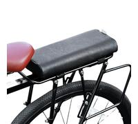 Generisch Cojín para asiento trasero - 32 x 16 x 5 cm, sillín trasero grueso individual, cierre rápido para bicicleta, accesorios para viajes diarios y aventuras al aire libre largas