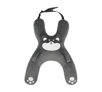 Generisch Cojín para dormir para coche, en forma de H, con ranura para cinturón de seguridad, cojín de viaje para niños con soporte para cuello y espalda, ideal para niños, coche, avión y viajes