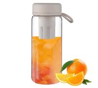 Generisch Cold Brew Maker | Botella a prueba de fugas con escala, lata de cerveza fría para té, accesorios de cocina portátil para senderismo, gimnasio, camping, deportes al aire libre, mochilero