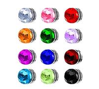 Generisch Colgante de copa de vino | 12 colgantes magnéticos de | Marcadores para vasos y bebidas sin sentido | Para Navidad, San Valentín, fiesta, champán, decoración