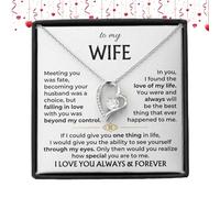 Generisch Colgante de corazón para mujer - Día de San Valentín Amor Clásico, Collar con de, para el día a día, casual, esposas, madres, bodas