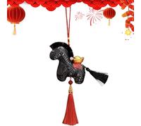 Generisch Colgante de felpa - 2026 coleccionable | Decoración de felpa lunar china - Para estudiantes, niños y novias durante la escuela mientras viaja