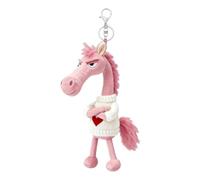 Generisch Colgante de mochila de peluche con diseño del año del que se | Llavero de animales para el año de él | Para niños, adultos y niñas para cumpleaños, graduación, vacaciones