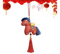 Generisch Colgante de peluche,Recuerdo Coleccionable Suave 2026,Decoración De Felpa China Rellena: Para Estudiantes Niños Y Novia Durante La Escuela Viajando Al Viajar A