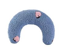 Generisch Collar de choque para perros 2023, cojín para gatos domésticos, suave, mullido, cojín calmante para gatos, comp para dormir para mascotas, productos de salud para personas mayores (azul, A)