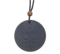 Generisch Collar de piedra volcánica - colgante de piedra volcánica | colgante de piedra volcánica | piedra volcánica colgante | Collar cuántico para mujeres con colgante para mujer colgante