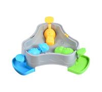 Generisch Comedero interactivo 2026 con alimentación lenta, estimulación mental, juego de rompecabezas, parte inferior antideslizante para actividades en interiores (gris, 37,5 x 32,5 cm)