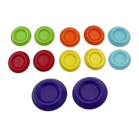 Generisch Comedero para reptiles - Juego de 12 piezas para accesorios para cucarachas, comedero y agua para geckos - para cochinillas, gecko, camaleón, cochinillas, invertebrados