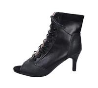 Generisch Comercio exterior europeo y retro de las mujeres de gran tamaño hueco ligero suela suave zapatos casuales sandalias tacones altos plataforma-63, Negro , 40 EU