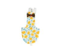 Generisch Cómodo suéter suave para razas de perros pequeñas, medianas y grandes, abrigo de invierno cálido con práctico diseño de vestir, algodón, ideal para aventuras al aire libre (amarillo, L)