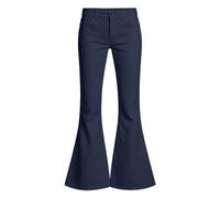 Generisch Cómodos pantalones de percusión para con cintura elástica suave, fácil de limpiar, ideal para el día a día, marine, 7-8 años