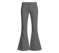 Generisch Cómodos pantalones de percusión para con cintura elástica suave, fácil de limpiar, ideal para el día a día, gris, 5-6 años