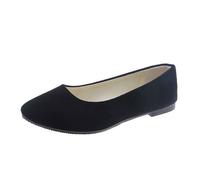 Generisch Cómodos zapatos de mujer para el tiempo libre, elegantes zapatillas para el día a día, excursiones, diseño de ante de alta calidad con punta cerrada, ideal para cualquier época del año