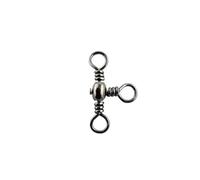 Generisch Compatible con 50 unids/Bolsa Conector Negro sublínea Divisor Accesorios de Anillo Pesca al Aire Libre
