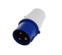 Generisch Conector industrial resistente e impermeable de 32 A con diseño de 3 núcleos, excelente para una fuente de alimentación estable en condiciones de alimentación difíciles