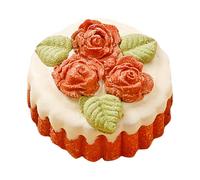 Generisch Conejo para los Dientes, Dientes de hámster Enano, Juguete Natural en Forma de Pastel para el Cuidado, Animales pequeños de Guinea Toys Bunny Teeth Care para Jugar y rechinar los