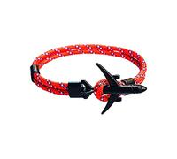 Generisch Conjunto de Joyería con Perlas de Frases, Anillos, Pulsera de Aviación Náutica, Correa de Paraguas, Pulsera de Muñequera de Dragón, Tornillos de Acero, Regalo de Cumpleaños para Hijo, Niño